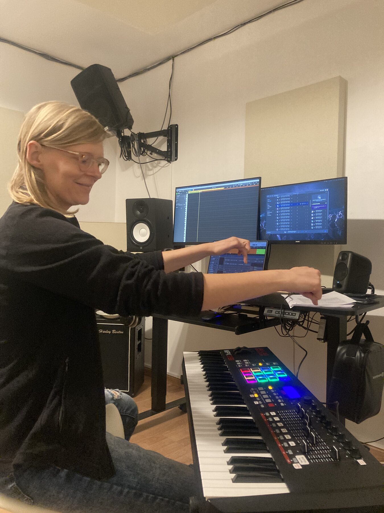 Session production / arrangement au studio