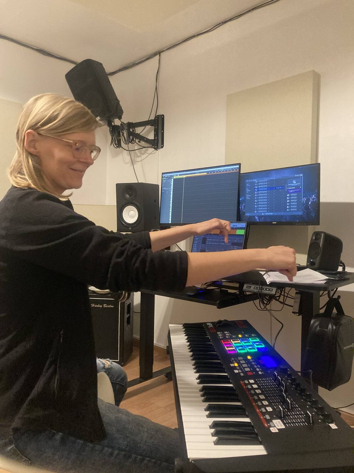 Session production / arrangement au studio